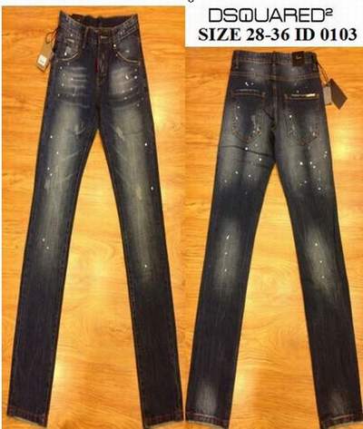 guide taille jean dsquared